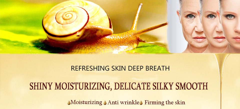 IMAGES Snail Extract Serum Face Essence Anti Wrinkle Hyaluronic Acid Anti Aging Collagen Whitening Moisturizing Face Care Beauty