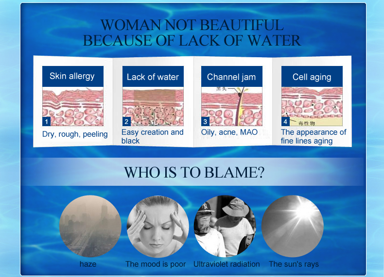 Moisture Cream  Skin Care Face Lift Essence Tender Anti-Aging Whitening Wrinkle Removal Face Cream Hyaluronic Acid
