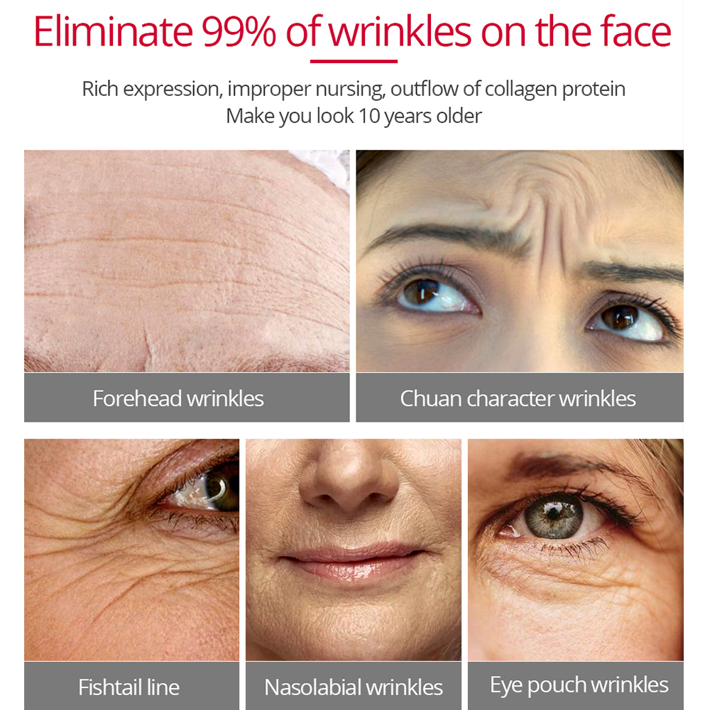 VIBRANT GLAMOUR  Argireline Pure Collagen Face Cream Anti Aging wrinkle Firming  Anti Acne Whitening Moisturizing for women 30g