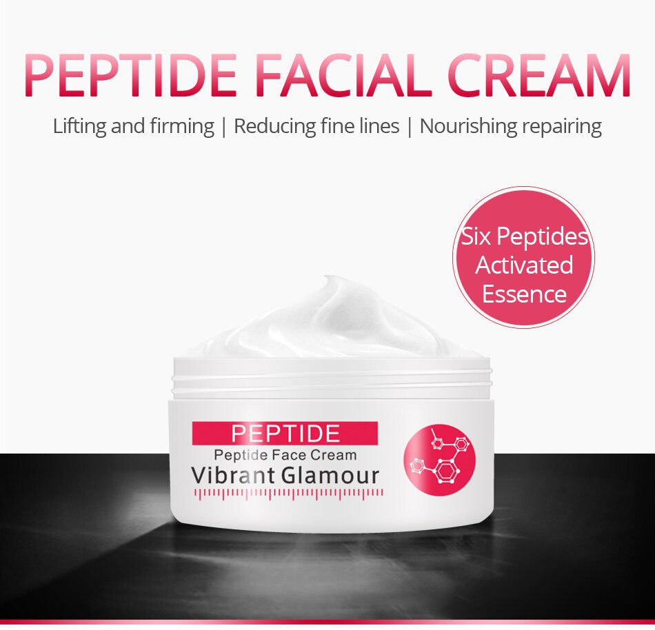 VIBRANT GLAMOUR  Argireline Pure Collagen Face Cream Anti Aging wrinkle Firming  Anti Acne Whitening Moisturizing for women 30g