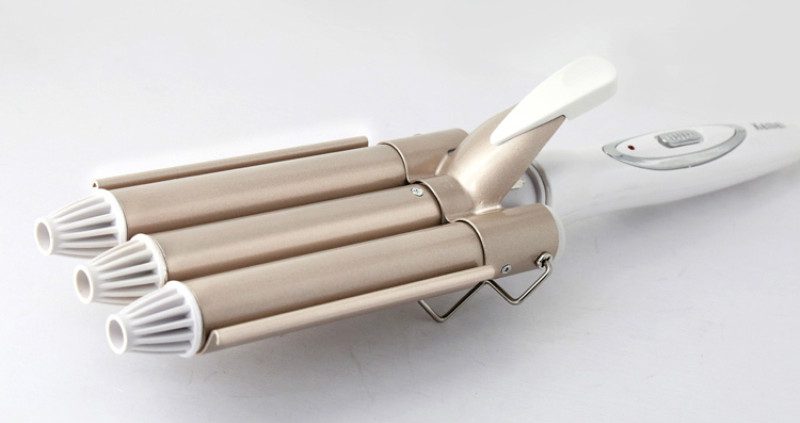 Professional Curling Iron Ceramic Triple Barrel Hair Styler Hair Waver Styling Tools 110-220V Hair Curler Electric Curling 41D