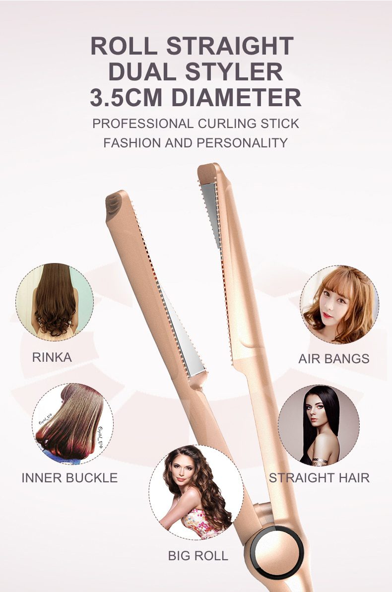 Styling tools hair curling iron straightening machine hair  hair styler curls hair curler magic