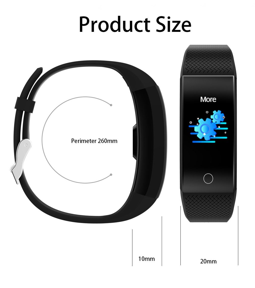 Smart Watch Body Temperature Smartwatch Ip68 Waterproof Heart Rate Fitness Tracker Smart Watches Men Women For Android IOS 2020