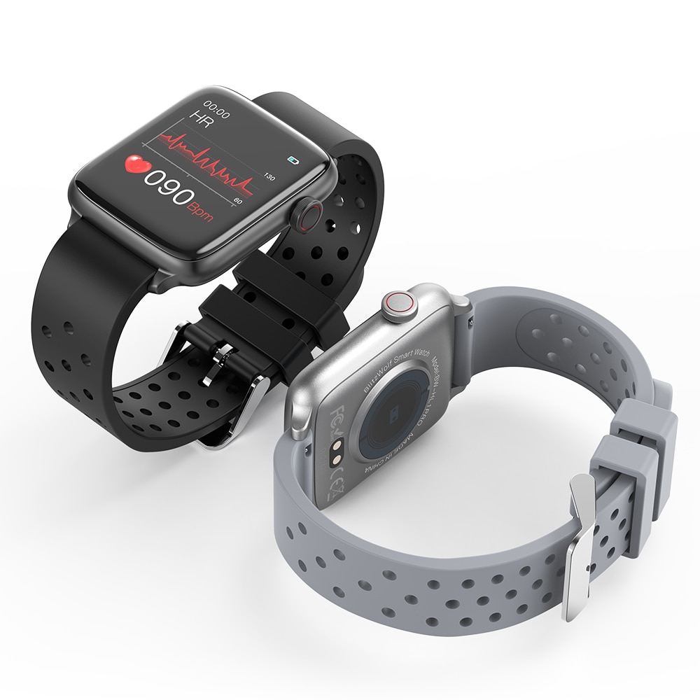 BlitzWolf BW-HL1Pro Smart Watch Smartwatch 2020 Watches for Men Women Kids Whatch Wach Fitness Tracker Heart Rate Blood Monitor
