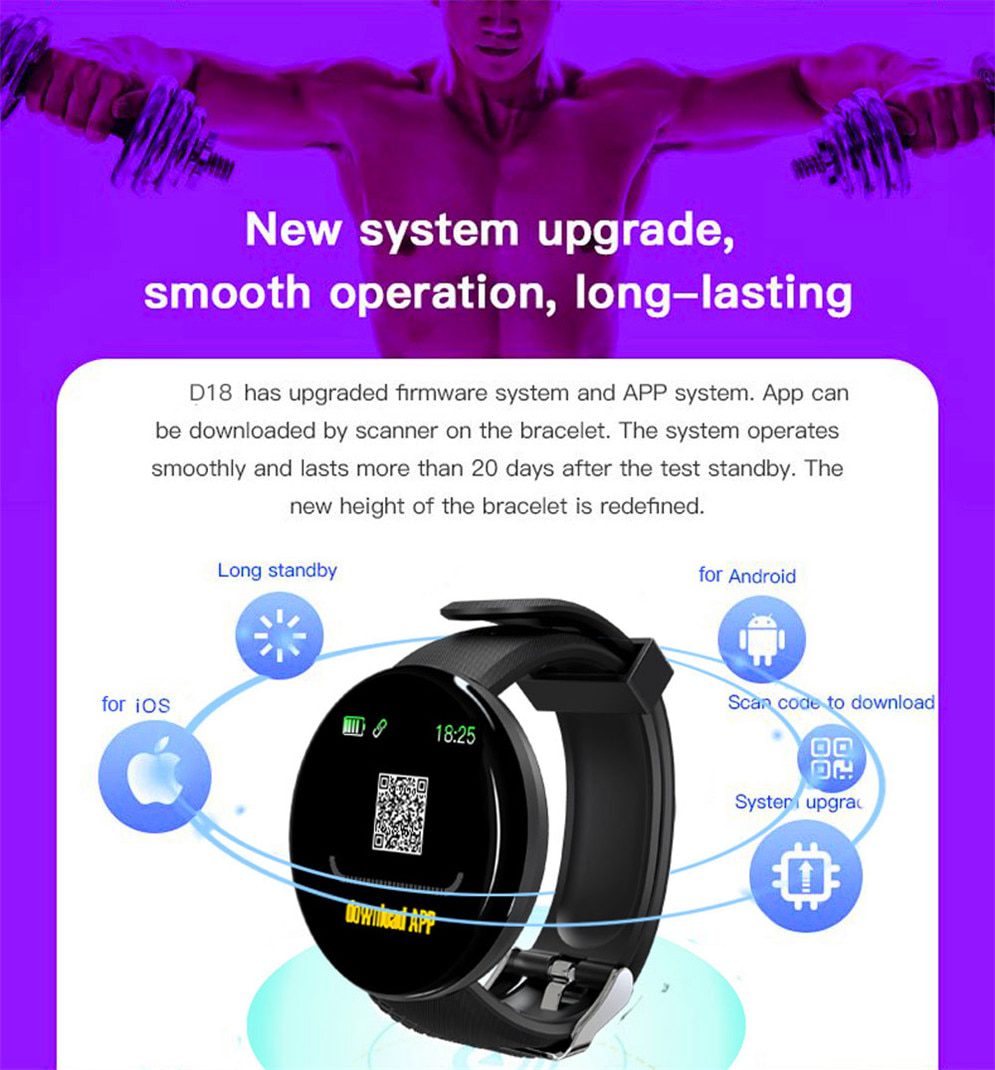 2019 Bluetooth Smart Watch Men Blood Pressure Round Smartwatch Women Watch Waterproof Sport Tracker WhatsApp For Android Ios