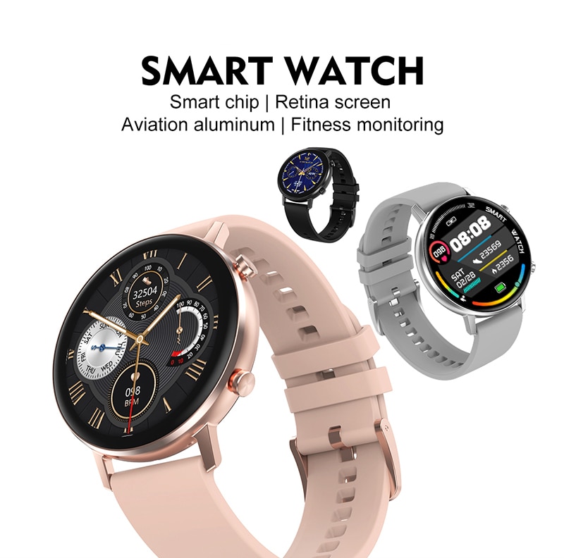 HERALL 2020 NEW Smart Watch Men Women Smartwatch Sport Fitness Bracelet Heart Rate Monitor Waterproof For Android Apple Xiaomi