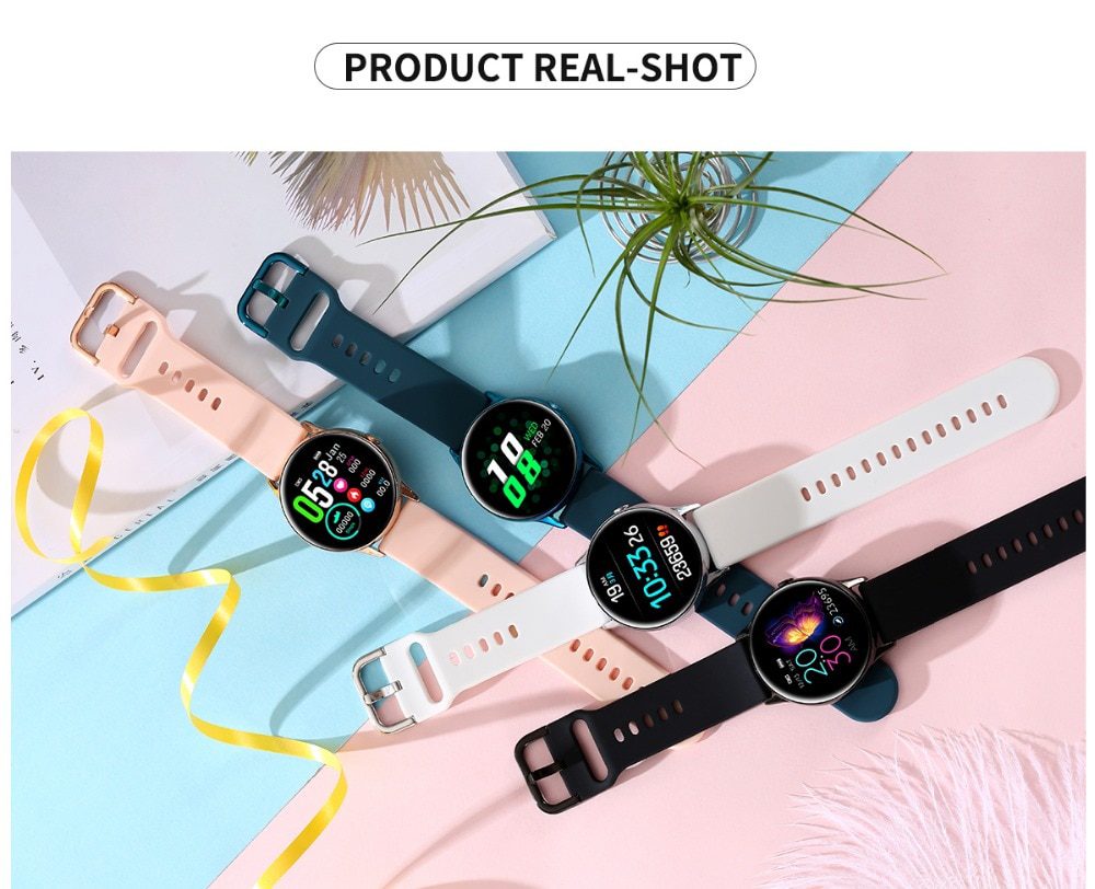 2020 New DT88 Smartwatch IP68 Waterproof Wearable Device Heart Rate Monitor Sports Smart Watch For Android IOS Long Standby