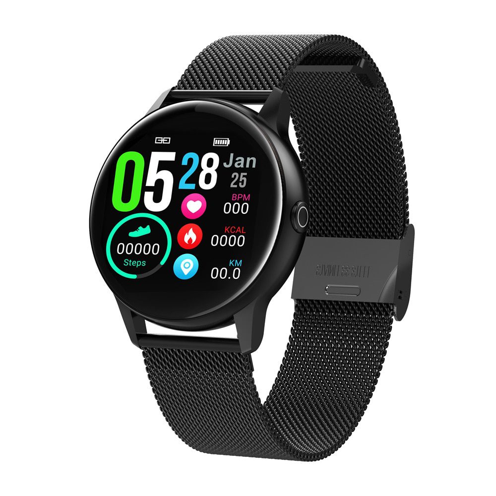 2020 New DT88 Smartwatch IP68 Waterproof Wearable Device Heart Rate Monitor Sports Smart Watch For Android IOS Long Standby