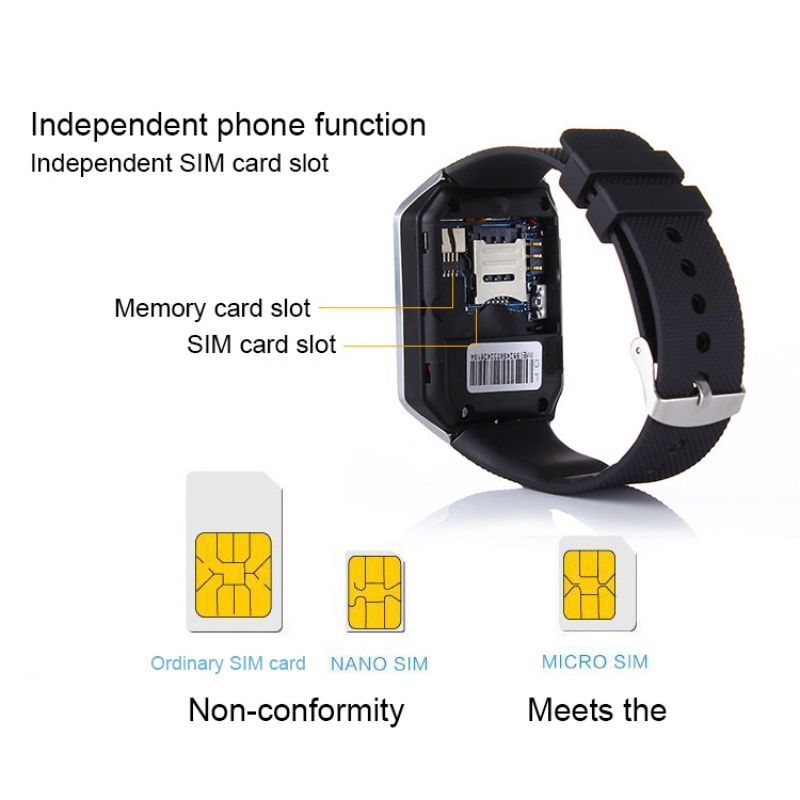 Touch Screen Smart Watch dz09 With Camera Bluetooth WristWatch Relogio SIM Card Smartwatch for xiaomi iPhone Samsung Men Women