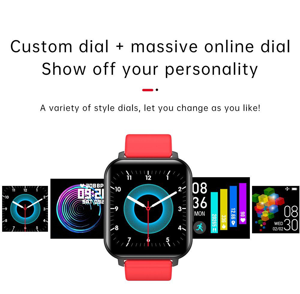 1.55'' Full Touch Game Smart Watch Men Ip67 Waterproof Sport Fitness Tracker Watch Smartwatch Women Blood Pressure Heart Rate