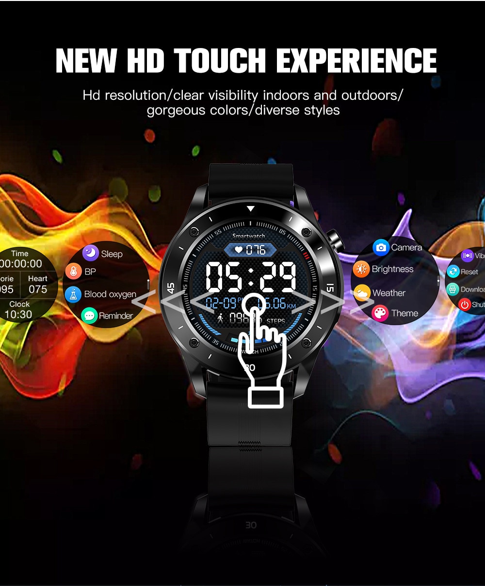 Sport 2020 Smart Watch Men Blood Pressure Heart Rate Monitor Smartwatch Women Waterproof Fitness Tracker Watches For Android IOS