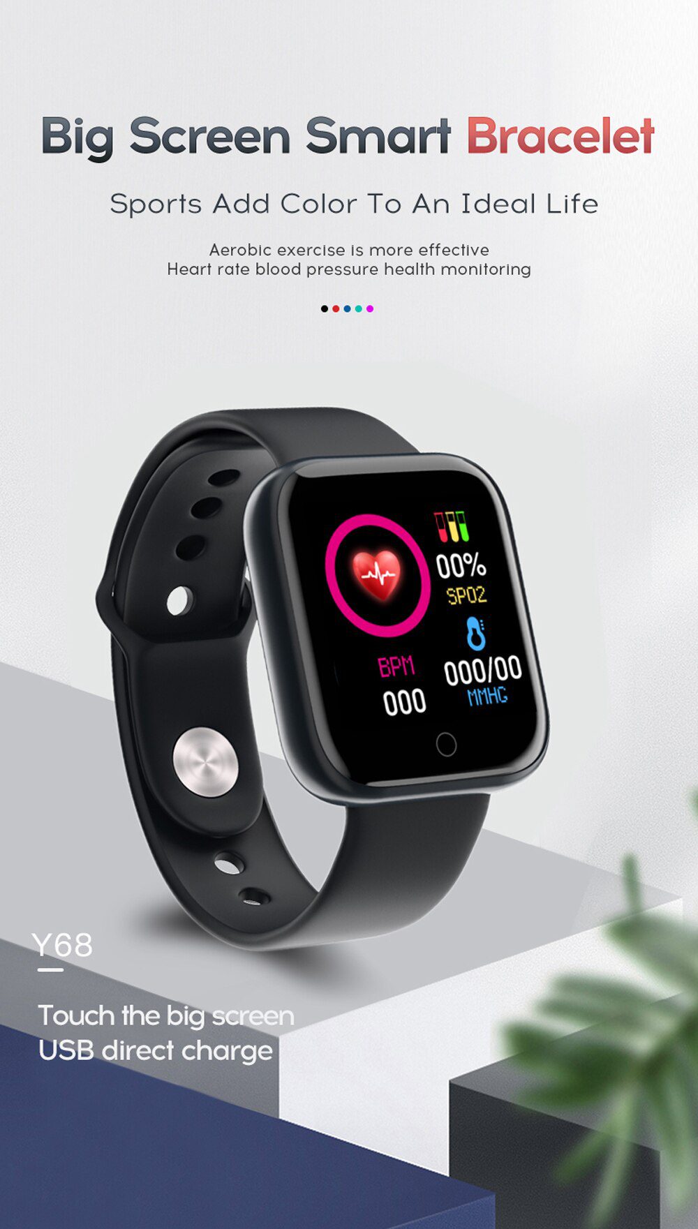 2020 Smart Watch Men Women Blood Pressure Smartwatch Watch Waterproof Heart Rate Tracker Sport Clock Watch Smart For Android IOS