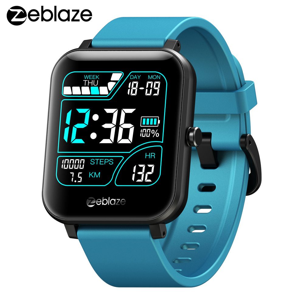 Zeblaze GTS Smart Watch for Phone-Calls Smartwatch Fitness Sleep Heart Rate Blood Pressure Monitor IP67 Waterproof Smart Watches