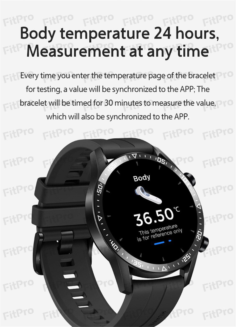 Body Temperature Smart Watch Men Waterproof Bluetooth Call Smartwatch Women Blood Pressure Fitness Tracker For Android iphone