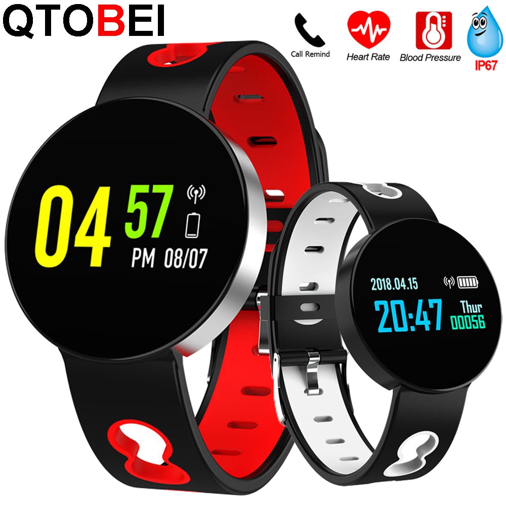 2020 Smart Watch Men Women Blood Pressure Round Watches Smartwatch Heart Rate Fitness Tracker message reminder For Android Ios