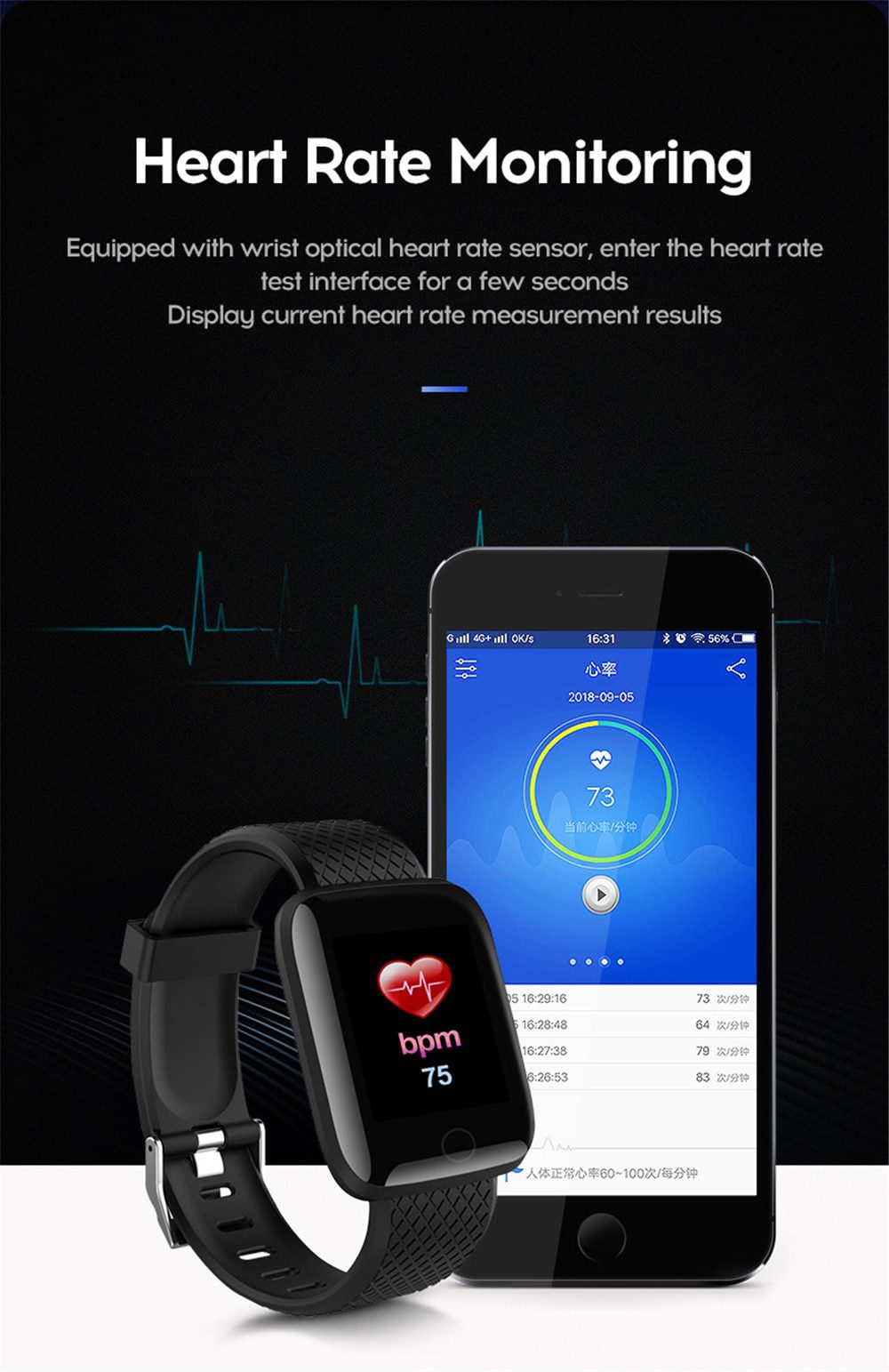 Smart Watch Men Blood Pressure Waterproof Smartwatch Women Heart Rate Monitor Fitness Tracker Watch Sport For Android IOS Smart Watch Men Blood Pressure Waterproof Smartwatch Women Heart Rate Monitor Fitness Tracker Watch Sport For Android IOS