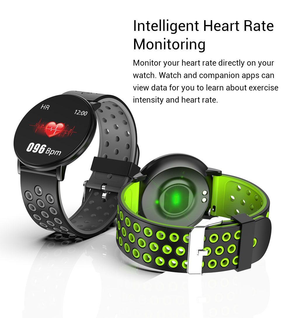 Smart Watch Men Blood Pressure Smart Clock Round Waterproof Smartwatch Women Sport Health Bracelet Watch Smart For Android Ios