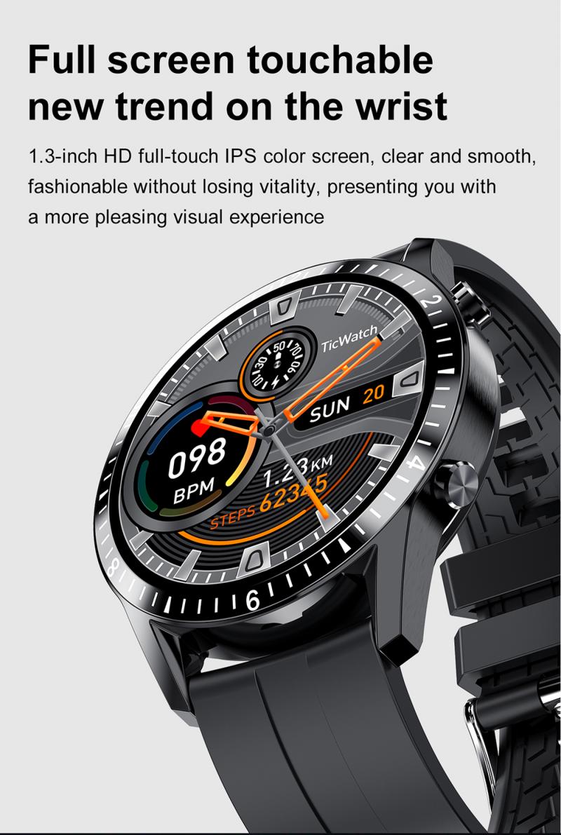 I9 New Smart Watch Full Touch Round Screen Bluetooth Call Men Women Sports Fitness Waterproof Smartwatch 2020 For All Smartphone