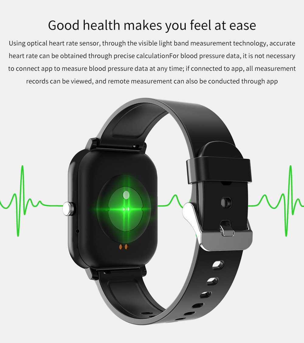 Bluetooth Call Smart Watch Men Women Blood Pressure Heart Rate Monitor Smartwatch Music Player Fitness Tracker Watch Clock PK P8