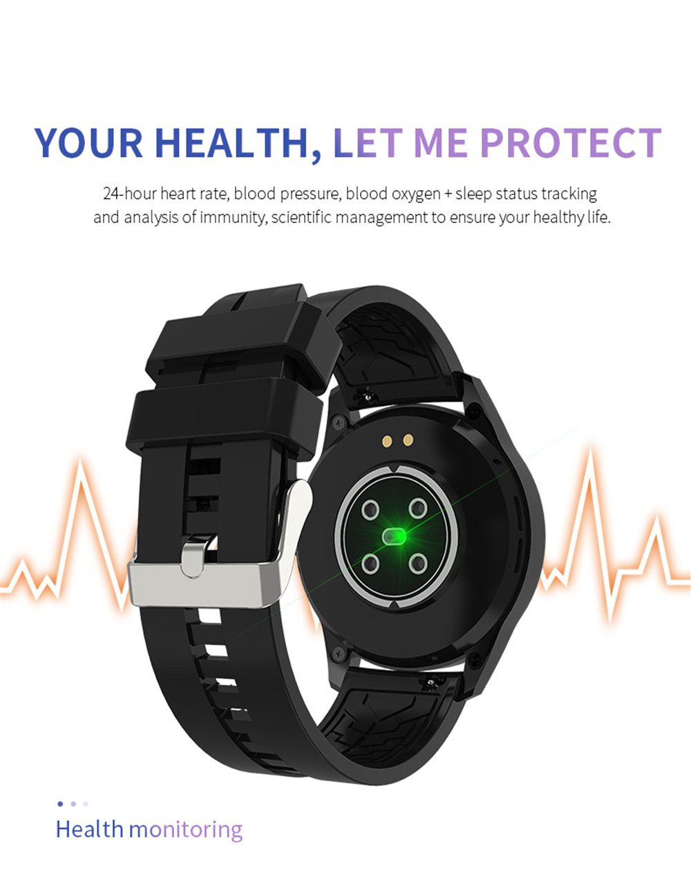 Bluetooth Call Smart Watch Men Women Full Touch Round Smartwatch Heart Rate Fitness Tracker Sport Watches For Android IOS 2020