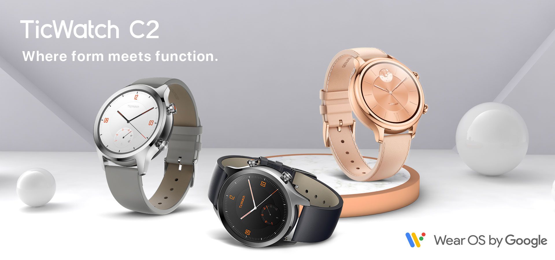 Ticwatch C2 Wear OS by Google Smartwatch Women's Watch Android&iOS Compatible IP68 Swim ready Waterproof Watch GPS NFC Available Ticwatch C2 Wear OS by Google Smartwatch Women's Watch Android&iOS Compatible IP68 Swim ready Waterproof Watch GPS NFC Available