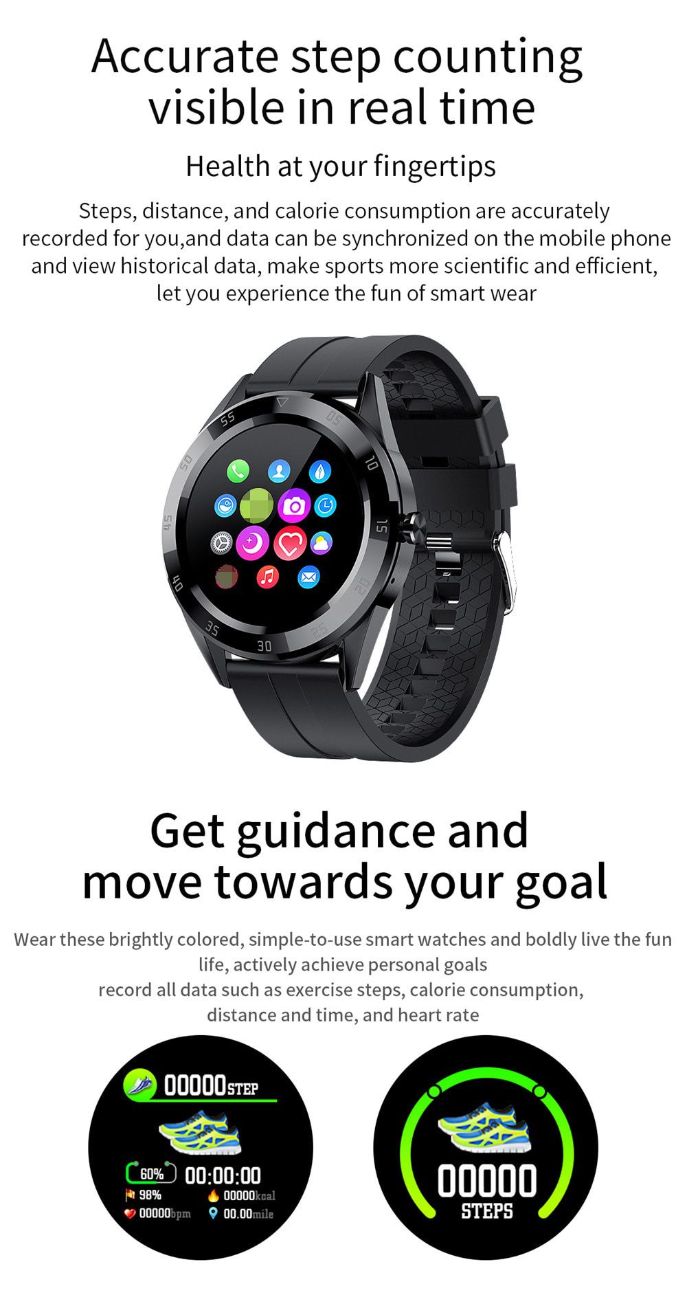 2020 Sport Smart Watch Men Women Bluetooth Call Custom Dial Smartwatch Blood Pressure Heart Rate Monitor Watches For Android IOS