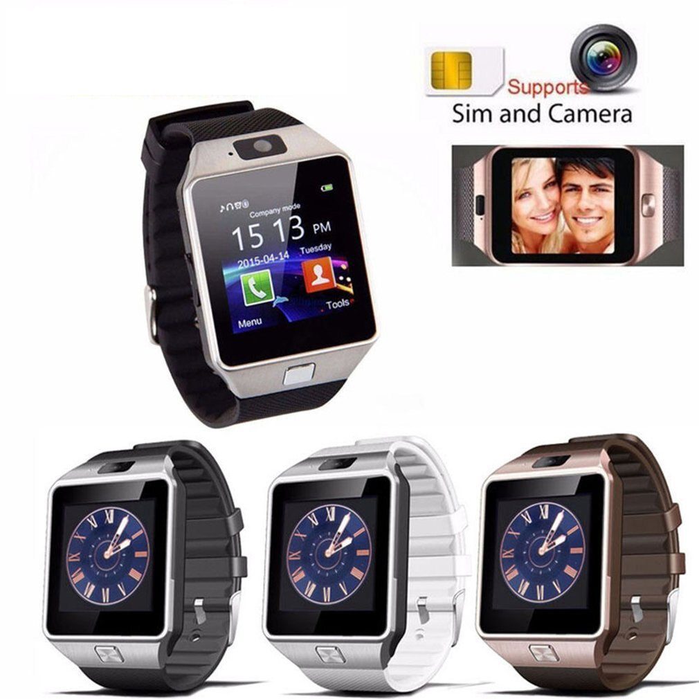 Smartwatch DZ09 Smart Watch Support TF Card SIM Camera Sport Bluetooth Wristwatch for Samsung Huawei Xiaomi Android Phone