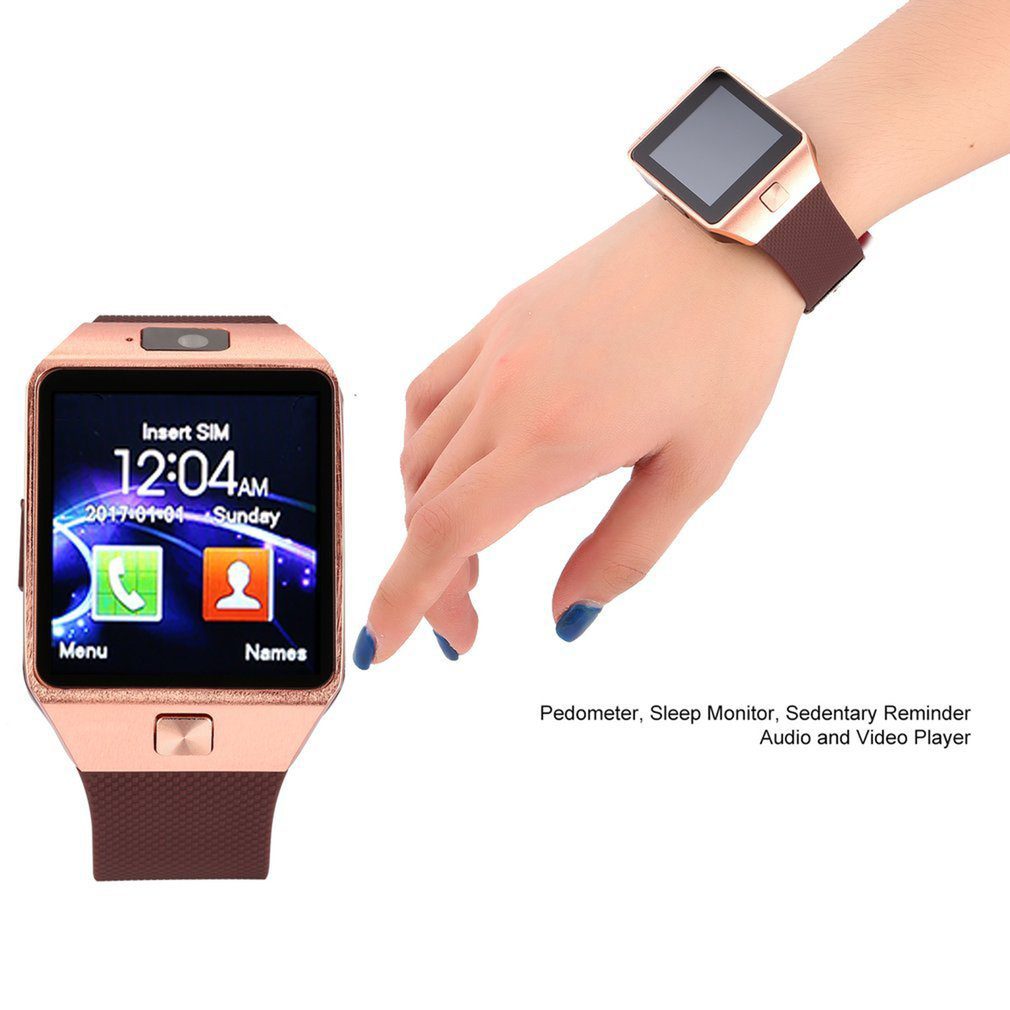 Smartwatch DZ09 Smart Watch Support TF Card SIM Camera Sport Bluetooth Wristwatch for Samsung Huawei Xiaomi Android Phone