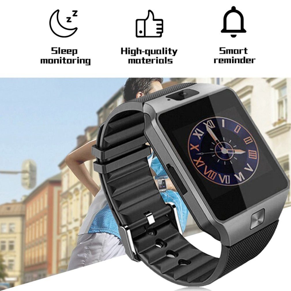 Smartwatch DZ09 Smart Watch Support TF Card SIM Camera Sport Bluetooth Wristwatch for Samsung Huawei Xiaomi Android Phone