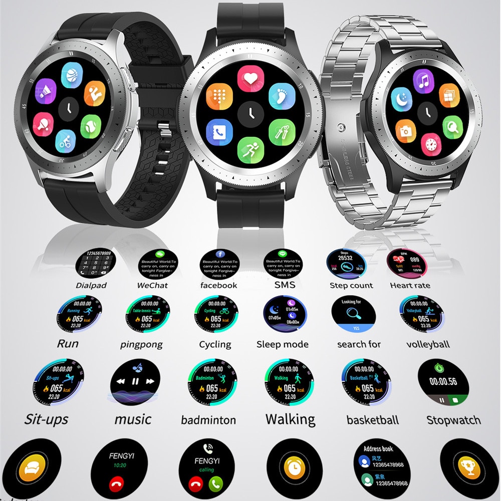 Smart Watch Men Bluetooth Call Fitness Tracker Smartwatch Women IP67 Waterproof Blood Pressure WhatsApp Clock For Android IOS