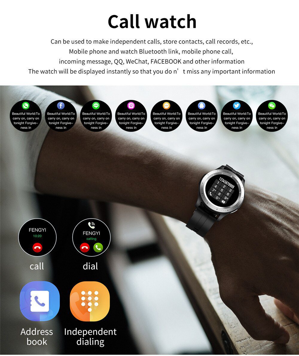 Smart Watch Men Bluetooth Call Fitness Tracker Smartwatch Women IP67 Waterproof Blood Pressure WhatsApp Clock For Android IOS