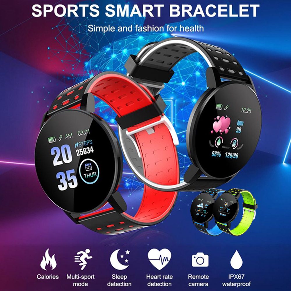 2020 Bluetooth Smart Watch Men Women Blood Pressure Smartwatch Sports Wrist Watch WhatsApp Tracker for Android IOS Smartwatch