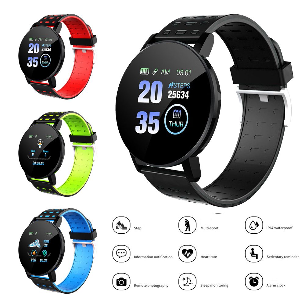 2020 Bluetooth Smart Watch Men Women Blood Pressure Smartwatch Sports Wrist Watch WhatsApp Tracker for Android IOS Smartwatch