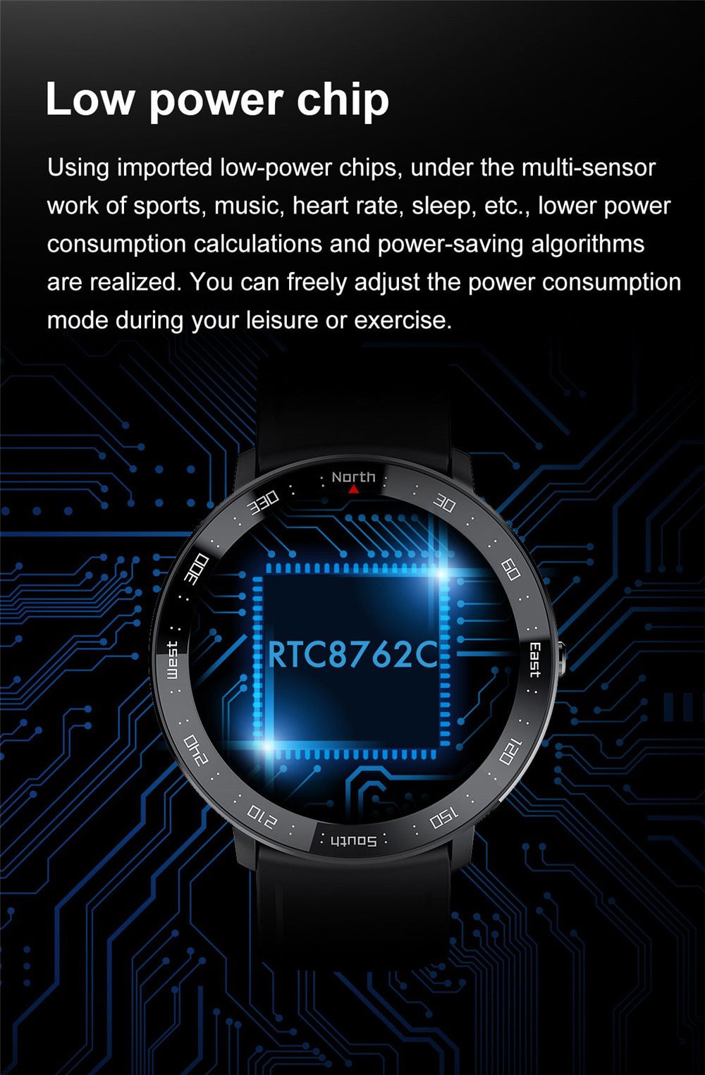 Full Touch Smart Watch Men Fitness Tracker Blood Pressure Smartwatch Women Bluetooth Electronics Smart Clock For Android IOS