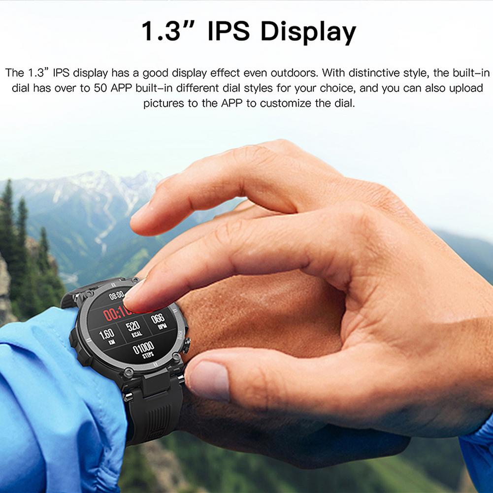 Smart Watch Men Women Heart Rate Monitor IP68waterproof Fitness Tracker Smart Clock Multi UI Dials Smartwatch For KOSPET Raptor