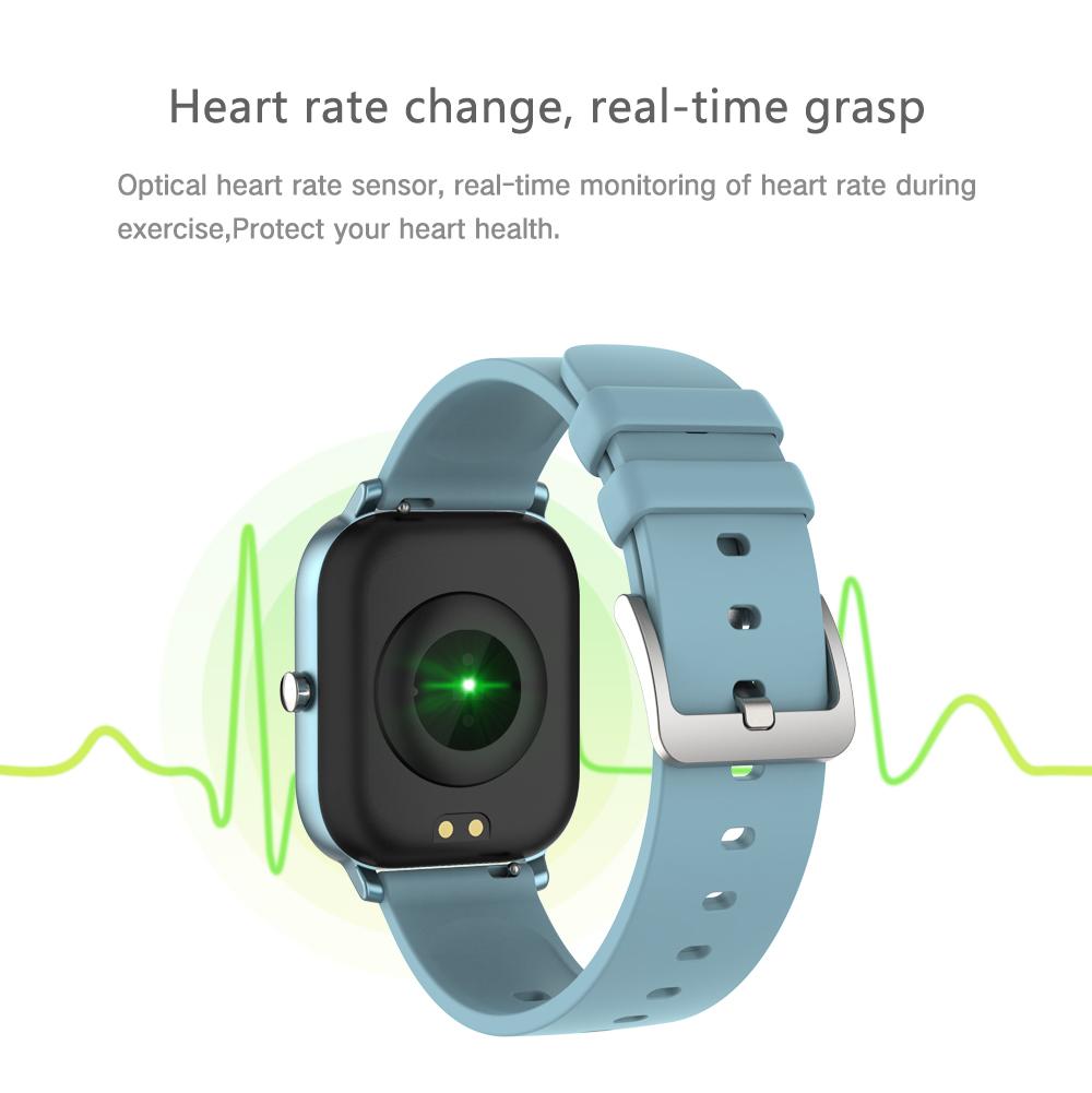 P8 Full Touch Smart Watch Men Women IP67 Waterproof Heart Rate Monitoring Sports Smartwatch Fitness Tracker For Xiaomi Huawei