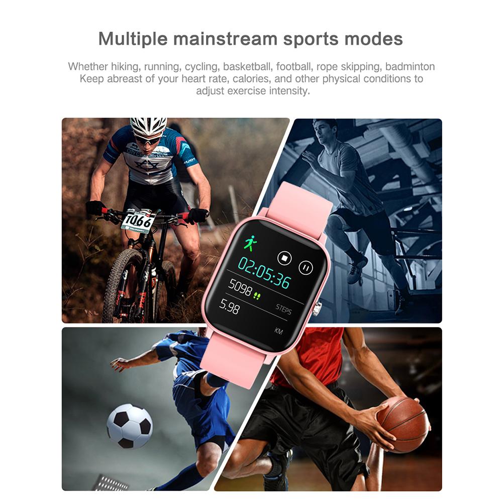 P8 Full Touch Smart Watch Men Women IP67 Waterproof Heart Rate Monitoring Sports Smartwatch Fitness Tracker For Xiaomi Huawei