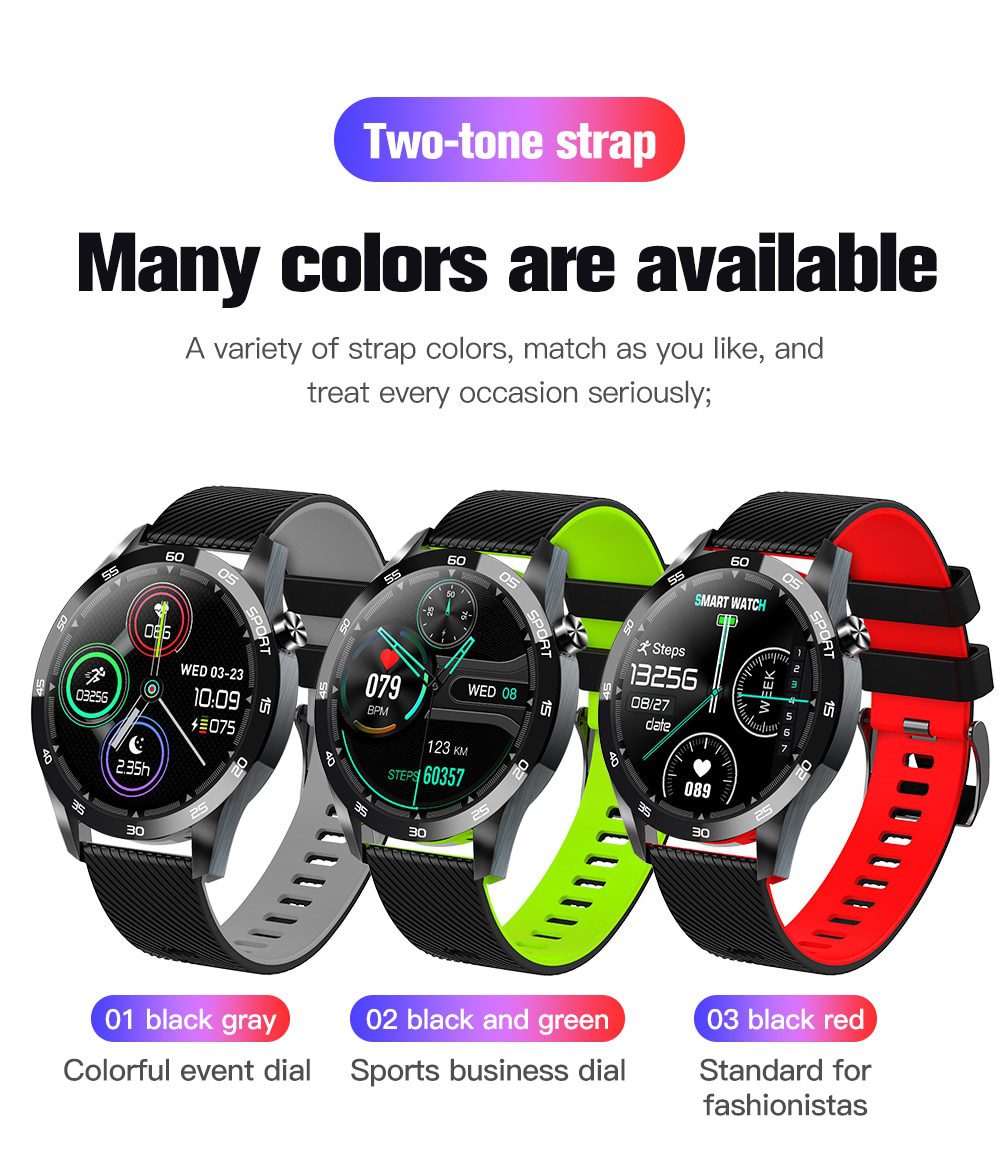 Body Temperature Smart Watch Men IP67 Waterproof Full Touch Screen Smartwatch Women Heart Rate Fitness Tracker For Android IOS