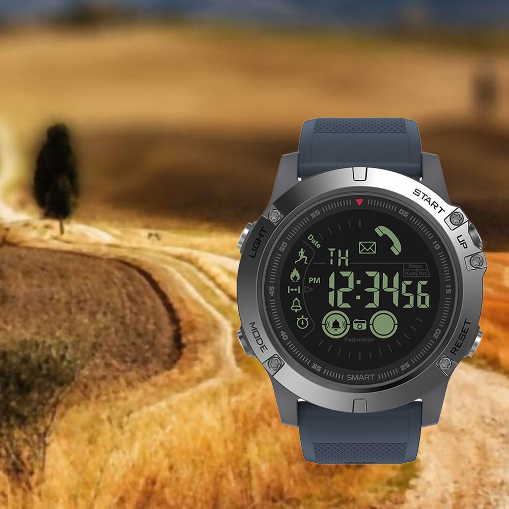 New Zeblaze VIBE 3 Flagship Rugged Smartwatch 33-month Standby Time 24h All-Weather Monitoring Smart Watch For IOS Android Watch