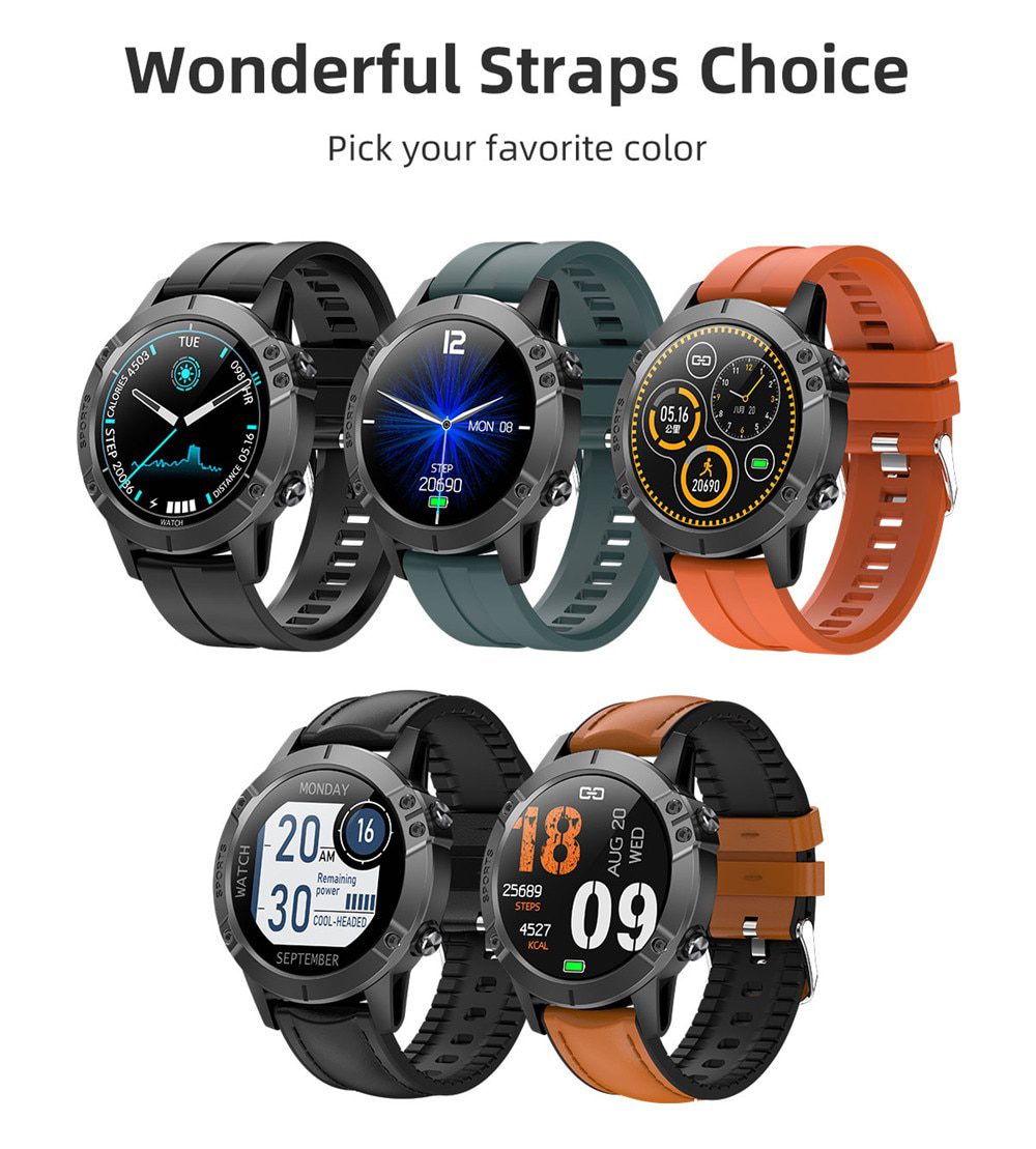 2020 Smart Watch For Men Women Pedometer Smartwatch Blood Pressure Full Touch Electronic Fitness Tracker Watch Ip67 Waterproof