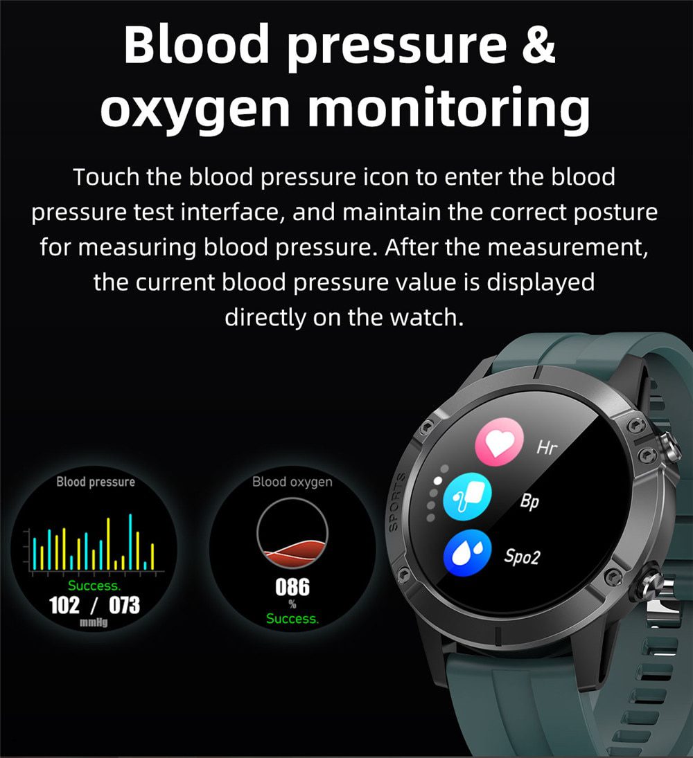 2020 Smart Watch For Men Women Pedometer Smartwatch Blood Pressure Full Touch Electronic Fitness Tracker Watch Ip67 Waterproof