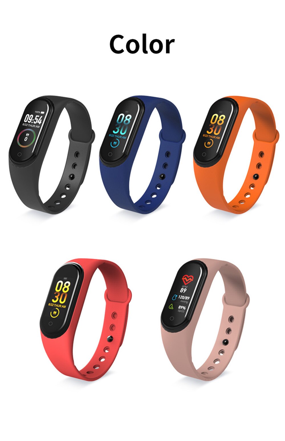 M4pro Smart Watch Men Body Temperature Smartwatch Women Ip67 Waterproof Sport Fitness Tracker Blood Pressure Heart Rate Monitor
