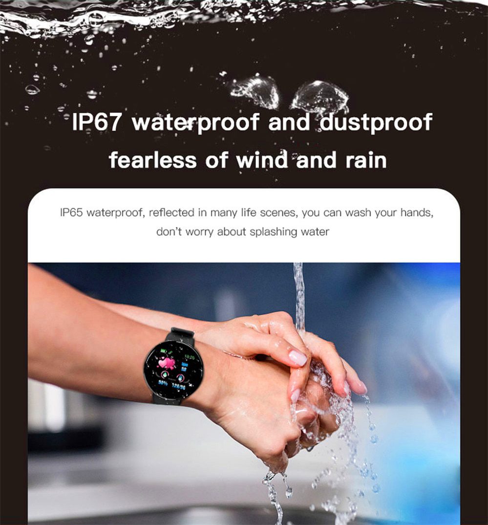 Sport Smart Watch Men Smartwatch Women Smart Watch Blood Pressure Heart Rate Monitor Waterproof Smartwatch Watch For Android IOS