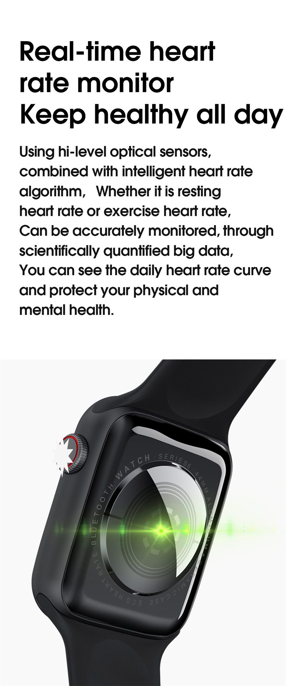 IWO W46 Smart Watch IP68 Waterproof Swimming Bluetooth Wireless Charging ECG Heart Rate Sport Men Smartwatch PK W26 IWO 12 8 13