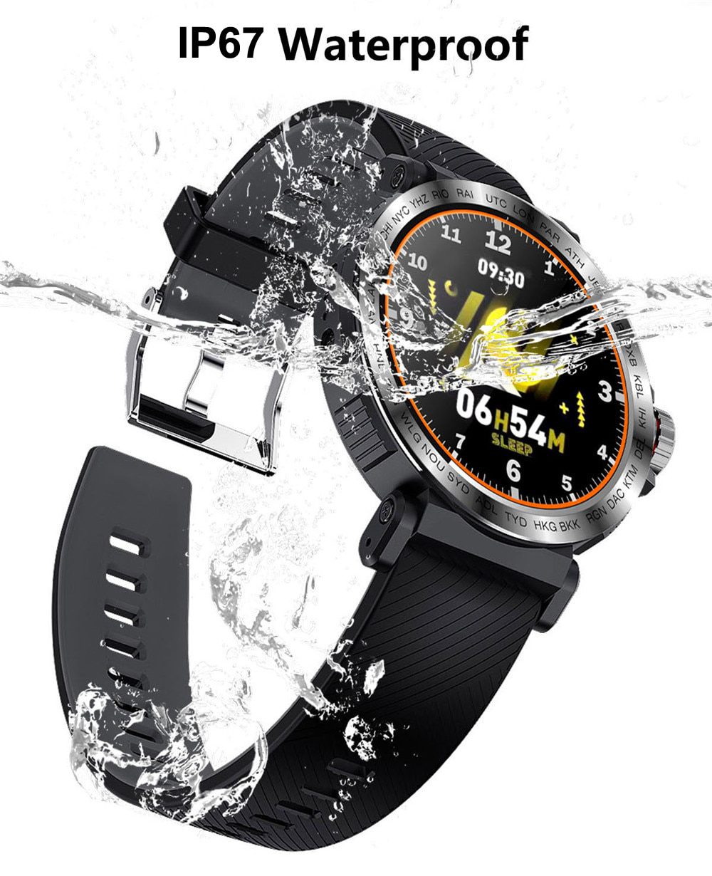 Sport Smart Watch Men Full Touch Round Screen Sleep Monitor Smartwatch Women Blood Pressure Heart Rate Fitness Tracker Watches