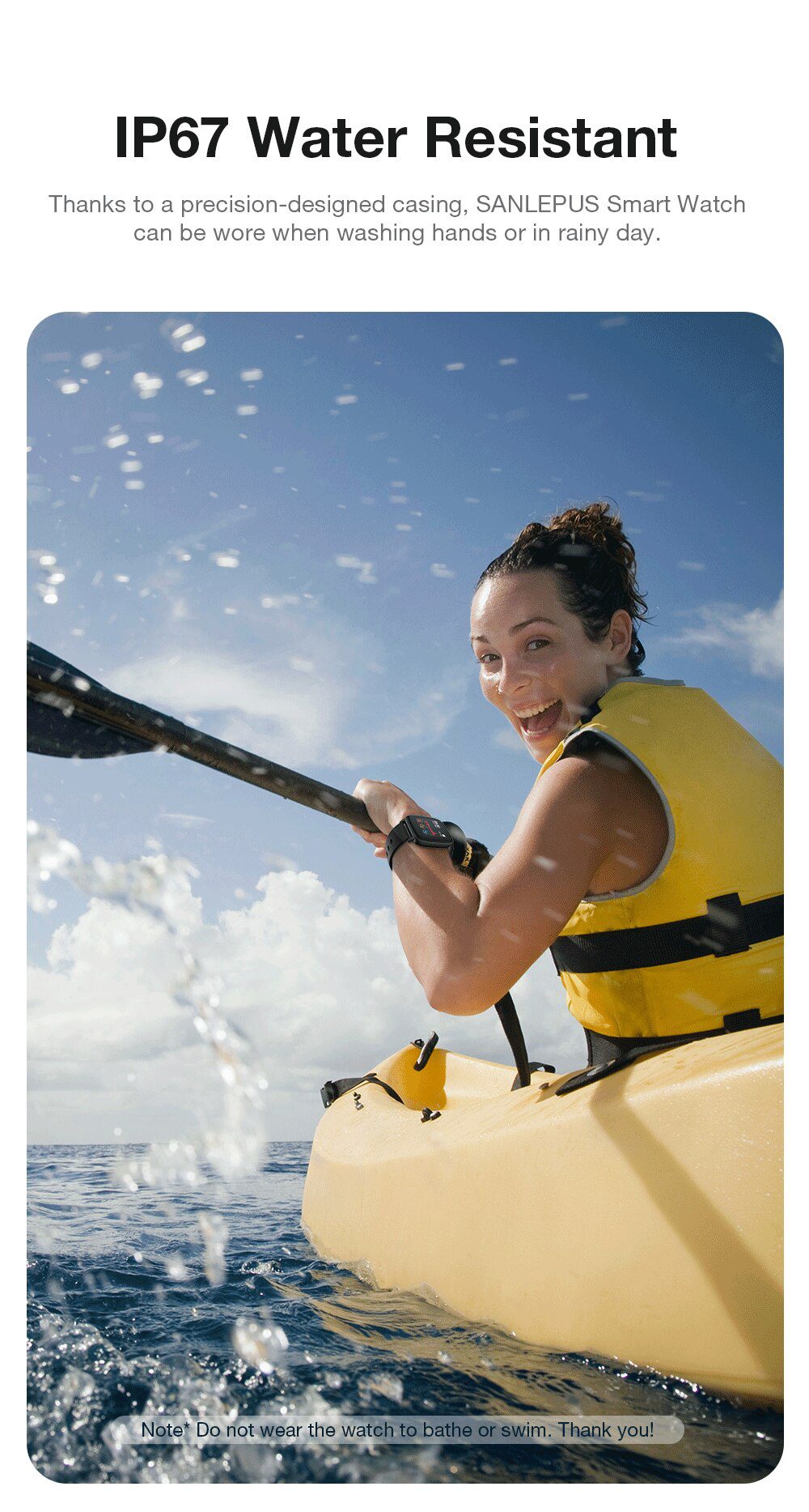 SANLEPUS Full screen touch Smart Watch Wristband Men Women Sport Watch Face Heart Rate Monitor Sleep Monitor IP67 Smartwatch SANLEPUS Full screen touch Smart Watch Wristband Men Women Sport Watch Face Heart Rate Monitor Sleep Monitor IP67 Smartwatch