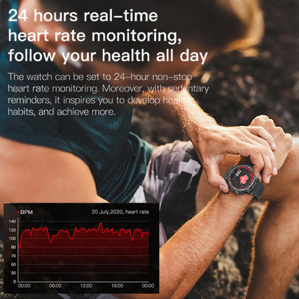 KOSPET Raptor Smart Watch IP68 Waterproof Smartwatch Men Women Heart Rate Monitor Multi UI Dials Smart Clock For Android IOS