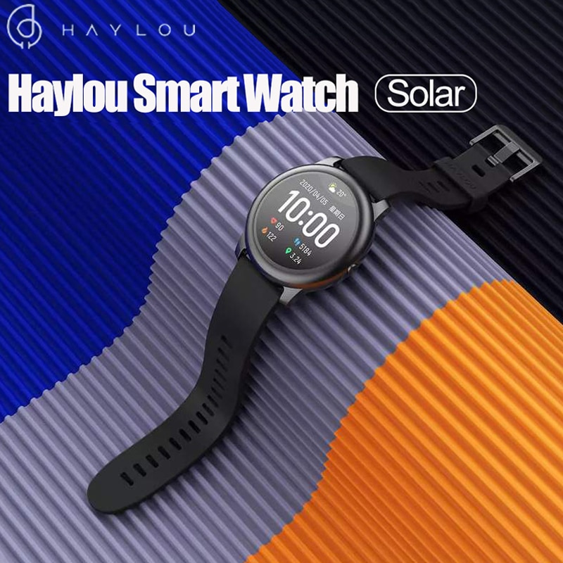 Haylou Solar LS05 Smart Watch 2020 Heart Rate Monitor Smart Bracelet Fitness Tracker Sport Smartwatch Android iOS for Men Women