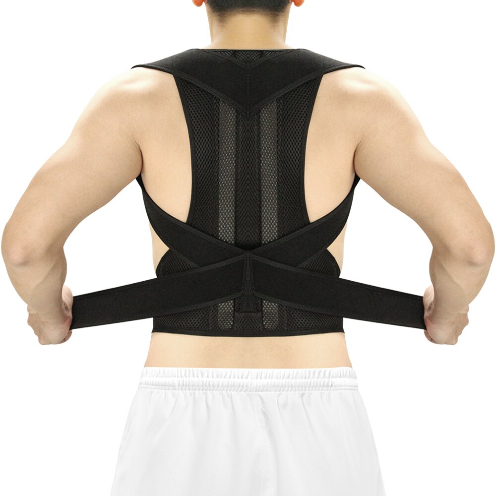 Aptoco Posture Corrector Back Posture Brace Clavicle Support Stop Slouching and Hunching Adjustable Back Trainer Unisex