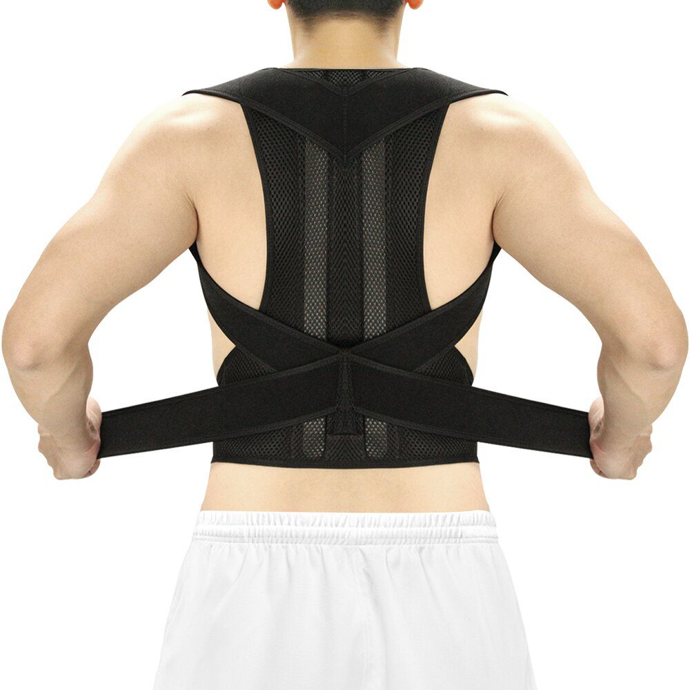 Aptoco Posture Corrector Back Posture Brace Clavicle Support Stop Slouching and Hunching Adjustable Back Trainer Unisex